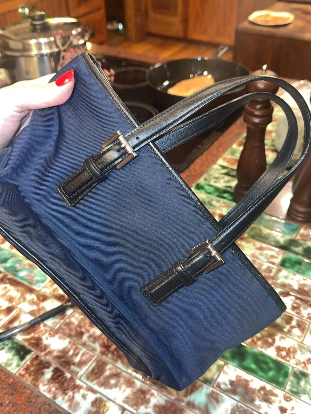 Coach bundle!!!  Coach Black Leather Crossbody with Signature Canvas Wristlet